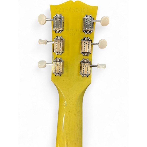 Used Gibson double cut les paul junior TV Yellow Solid Body Electric Guitar