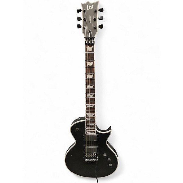 Used ESP LTD EC1000 FR Deluxe Black Solid Body Electric Guitar