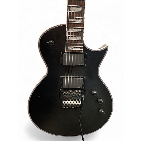 Used ESP LTD EC1000 FR Deluxe Black Solid Body Electric Guitar