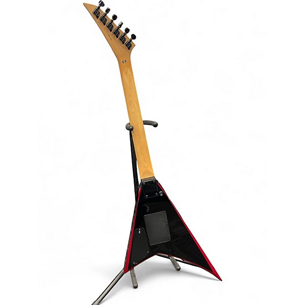 Used Jackson RR24 Randy Rhoads BLACK AND RED Solid Body Electric Guitar