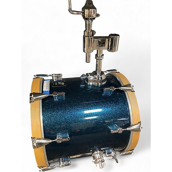 Used SONOR 4 Piece AQX Ocean Sparkle Drum Kit