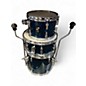 Used SONOR 4 Piece AQX Ocean Sparkle Drum Kit