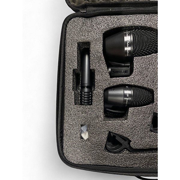 Used Shure PGADRUMKIT7 7-Piece Drum Mic Set Percussion Microphone Pack