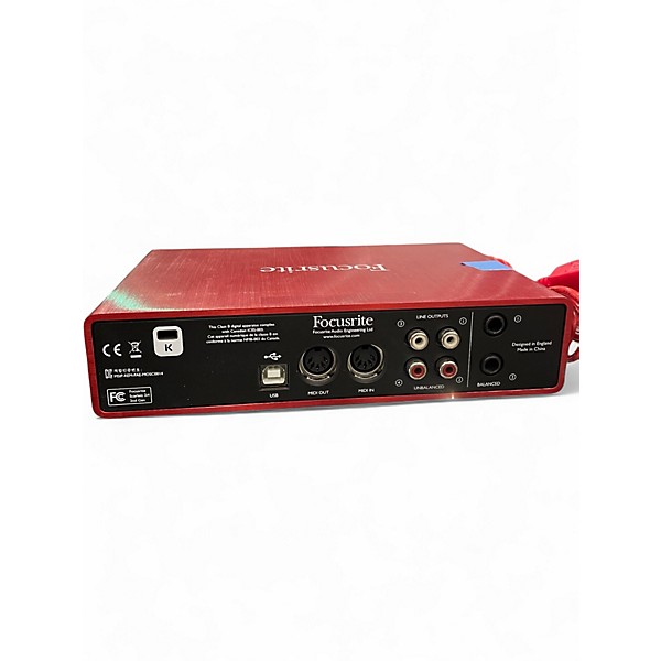 Used Focusrite Scarlett 2i4 Audio Interface