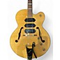 Used Epiphone ZEPHYR BLUES DELUXE Natural Hollow Body Electric Guitar
