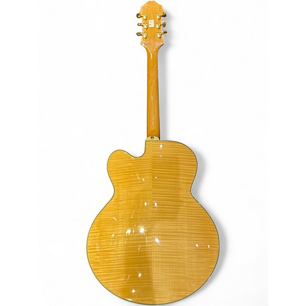 Used Epiphone ZEPHYR BLUES DELUXE Natural Hollow Body Electric Guitar
