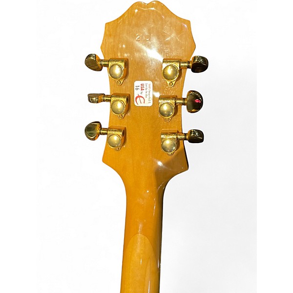 Used Epiphone ZEPHYR BLUES DELUXE Natural Hollow Body Electric Guitar