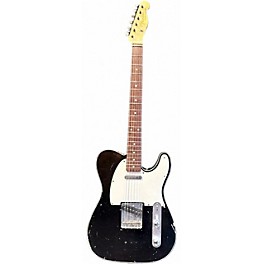 Used 2010s Fender 1960 Relic Tele Custom Black Solid Body Electric Guitar