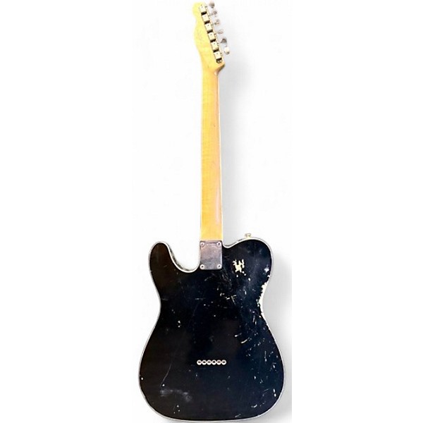 Used 2010s Fender 1960 Relic Tele Custom Black Solid Body Electric Guitar