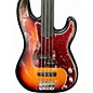 Used 2007 Fender Tony Franklin Signature Fretless Precision Bass Sunburst Electric Bass Guitar