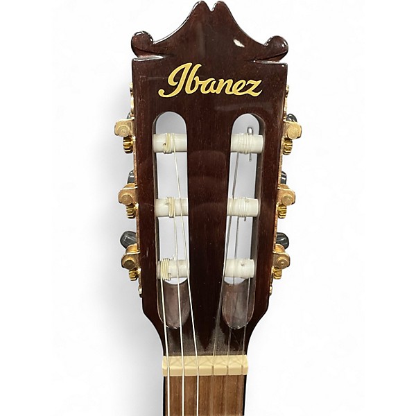 Used Ibanez GA35TCE DARK VIOLIN BURST Classical Acoustic Electric Guitar
