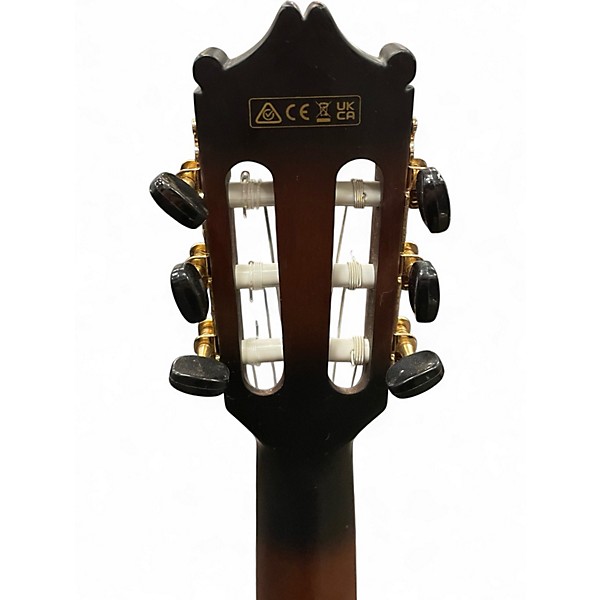 Used Ibanez GA35TCE DARK VIOLIN BURST Classical Acoustic Electric Guitar