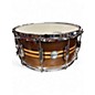 Used Gretsch Drums 6.5X14 Full Range Snare Brown Drum thumbnail