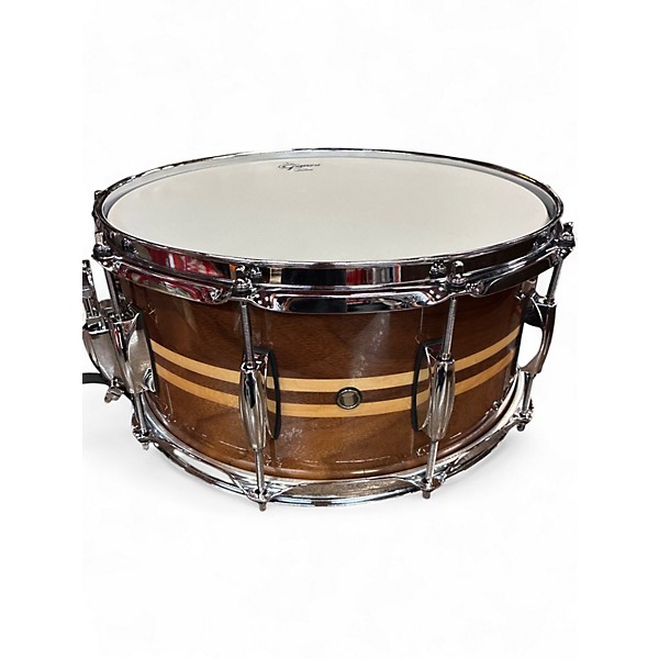 Used Gretsch Drums 6.5X14 Full Range Snare Brown Drum