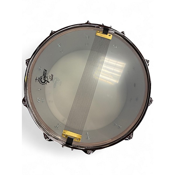 Used Gretsch Drums 6.5X14 Full Range Snare Brown Drum