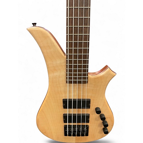 Used Pasaye ELITE Natural Electric Bass Guitar