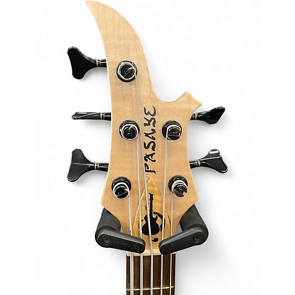 Used Pasaye ELITE Natural Electric Bass Guitar