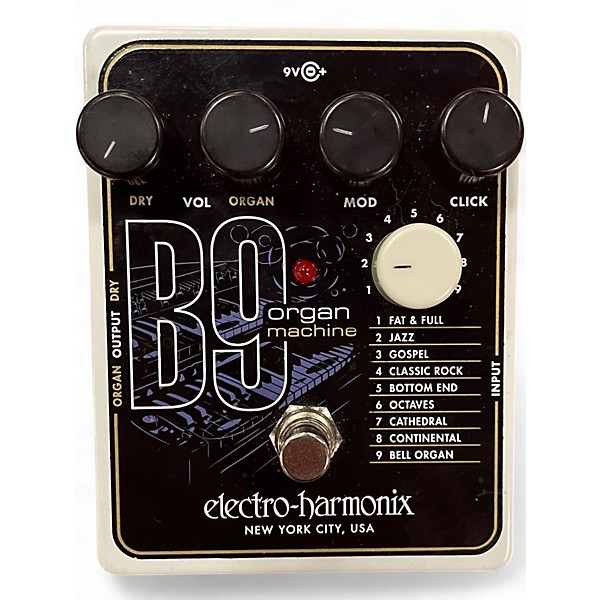 Used Electro-Harmonix B9 Organ Machine Effect Pedal