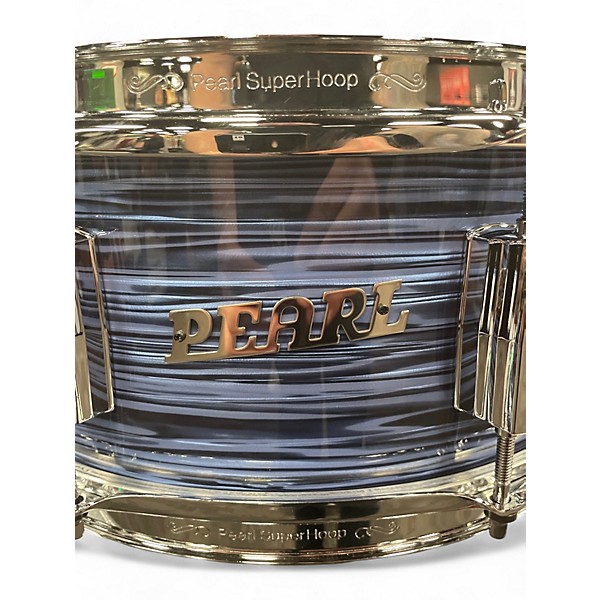 Used Pearl 14X5.5 PRESIDENT SERIES DELUXE OCEAN RIPPLE Drum