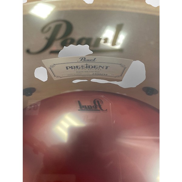Used Pearl 14X5.5 PRESIDENT SERIES DELUXE OCEAN RIPPLE Drum