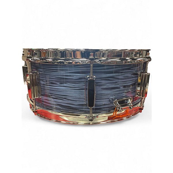 Used Pearl 14X5.5 PRESIDENT SERIES DELUXE OCEAN RIPPLE Drum