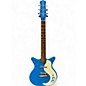 Used Danelectro 59M NOS Blue Solid Body Electric Guitar thumbnail