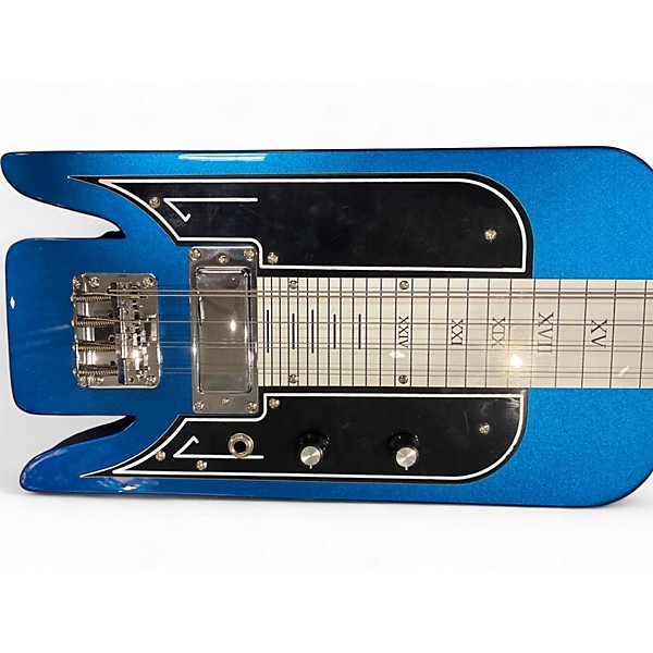 Used Eastwood AIRLINE LAPSTEEL MANDOLIN Blue Lap Steel