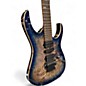 Used Ibanez RG1070PBZ Premium Cerulean Blue Solid Body Electric Guitar