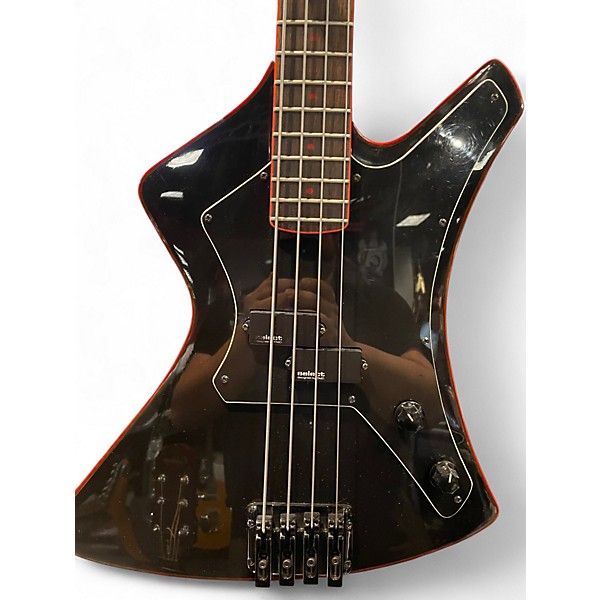 Used Washburn B5 Black Electric Bass Guitar