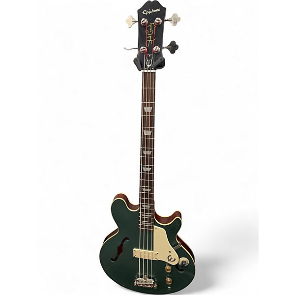 Used Epiphone Jack Casady Signature Pelham Blue Electric Bass Guitar