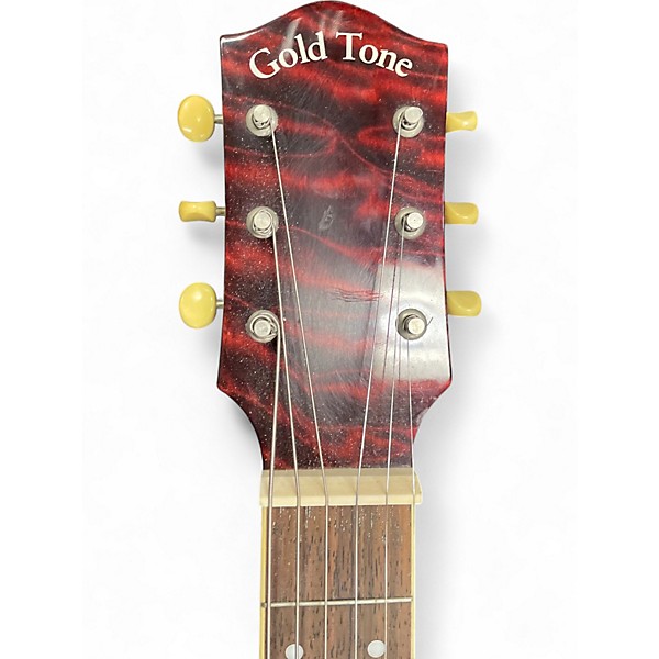Used Gold Tone LS6 6 String 2 Color Sunburst Lap Steel