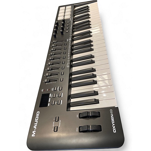 Used M-Audio Oxygen 49 Key MIDI Controller