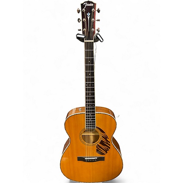Used 2020s Fender PO-220e Natural Acoustic Electric Guitar