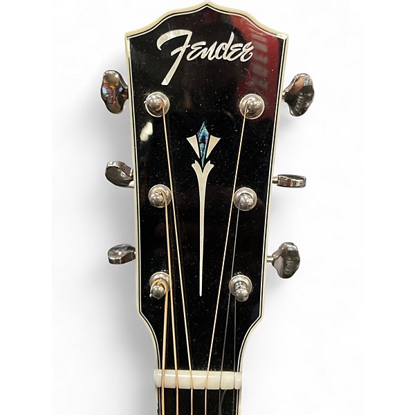 Used 2020s Fender PO-220e Natural Acoustic Electric Guitar