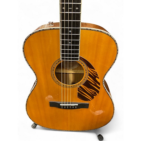 Used 2020s Fender PO-220e Natural Acoustic Electric Guitar