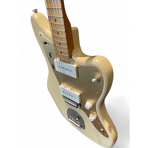 Used Squier 40th Anniversary Jazzmaster Vintage Edition Satin Desert Sand Solid Body Electric Guitar