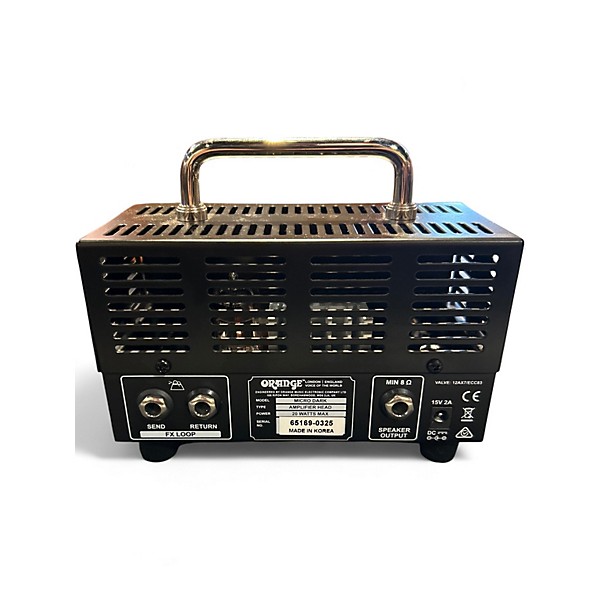 Used Orange Amplifiers Micro Dark 20W Tube Guitar Amp Head