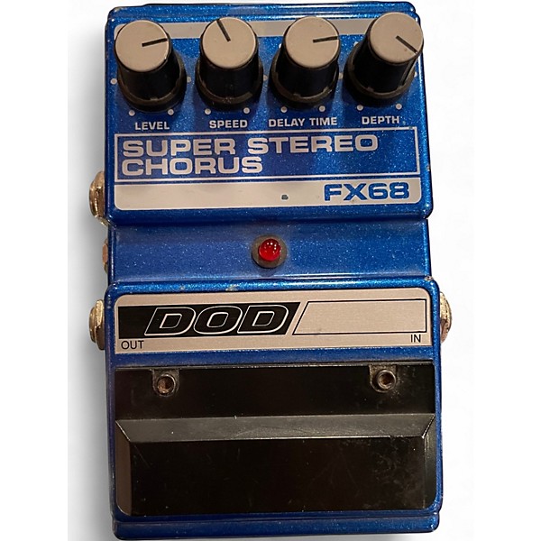Used DOD FX68 Super Stereo Chorus Effect Pedal