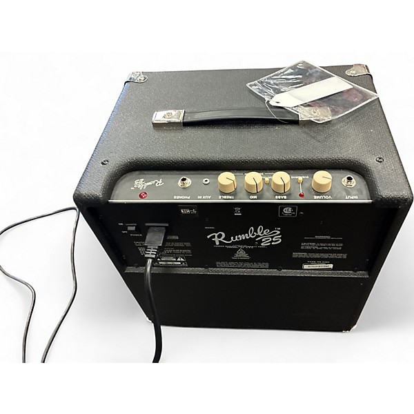 Used Fender Rumble 25 25W 1x8 Bass Combo Amp