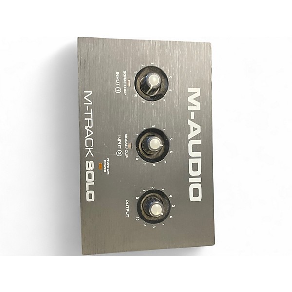 Used M-Audio M-TRACK SOLO Audio Interface