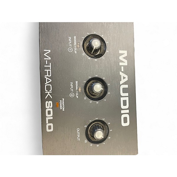 Used M-Audio M-TRACK SOLO Audio Interface