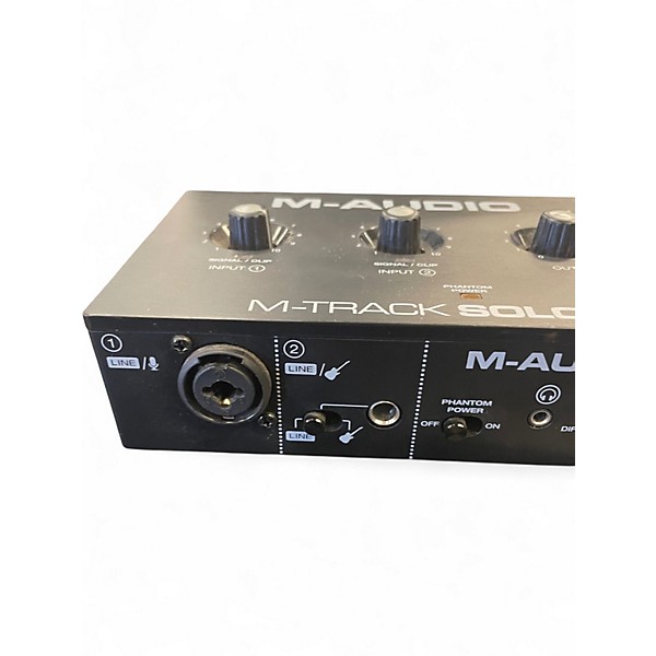 Used M-Audio M-TRACK SOLO Audio Interface