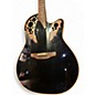 Used Ovation 1868 ELITE Black Acoustic Electric Guitar