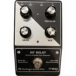 Used Moog Minifooger MF Delay Effect Pedal
