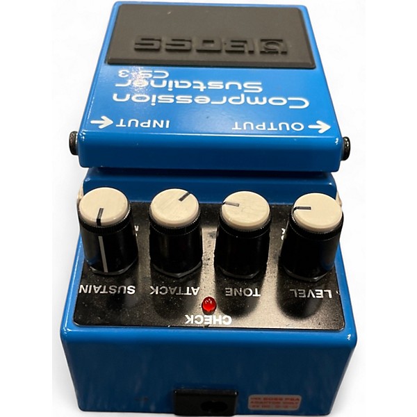 Used BOSS CS3 Compressor Sustainer Effect Pedal