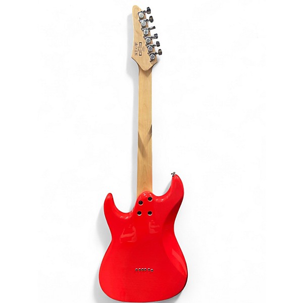 Used Ibanez AZES31 Vermillion Solid Body Electric Guitar