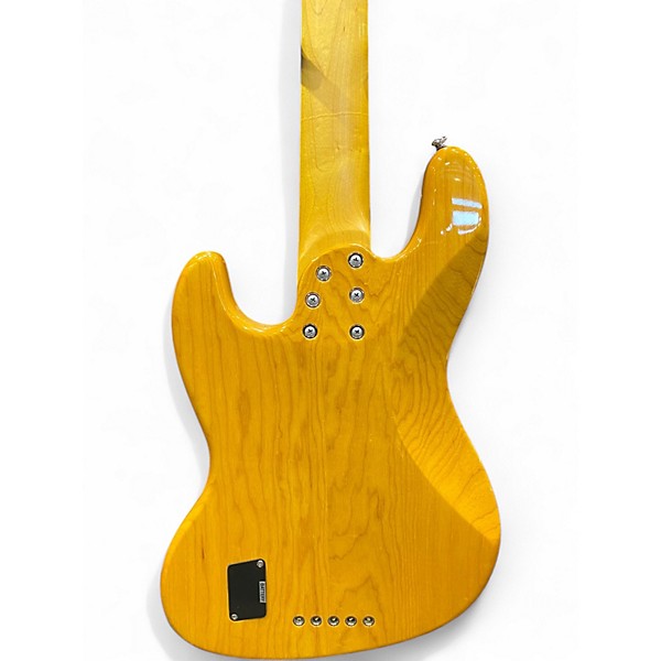Used Schecter Guitar Research DIAMOND SERIES J5 Natural Electric Bass Guitar