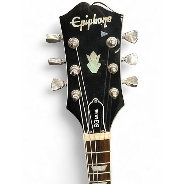 Used Epiphone SG MUSE Pearl White Solid Body Electric Guitar