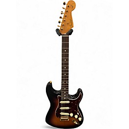 Used Fender Artist Series Robert Cray Stratocaster 3 Tone Sunburst Solid Body Electric Guitar
