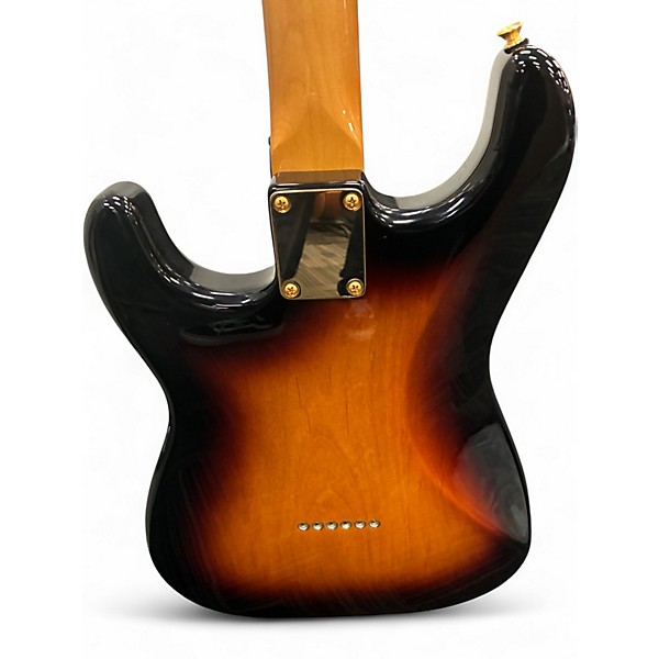 Used Fender Artist Series Robert Cray Stratocaster 3 Tone Sunburst Solid Body Electric Guitar